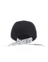 Underground Kulture Bandana Tie Back Cap (Black)